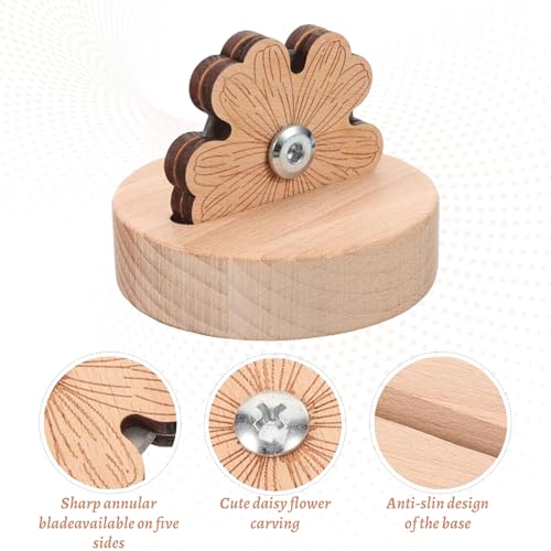 Thread Cutter Tool 5-Position Wooden