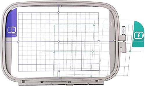 LNKA SA444-Large Hoop Embroidery Hoops 7-Inch-by-5-Inch for Brother PE800 PE770 780D PE700 PC6500 Brother Innovis 1250 700 Sewing Machines - size: SA444-Large Hoop