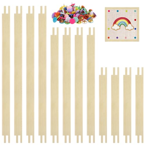 12 Pack Needlepoint Stretcher Bars for Needlework Canvas Stretcher Bars