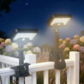 Clip On Solar Motion Lights Outdoor, 600LM, 2 Pack, Black - color: Clip-On, size: 2-Pcs