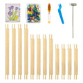 Needlepoint Stretcher Bars Kit, 6 Sizes, Soft Wood, 12 Bars