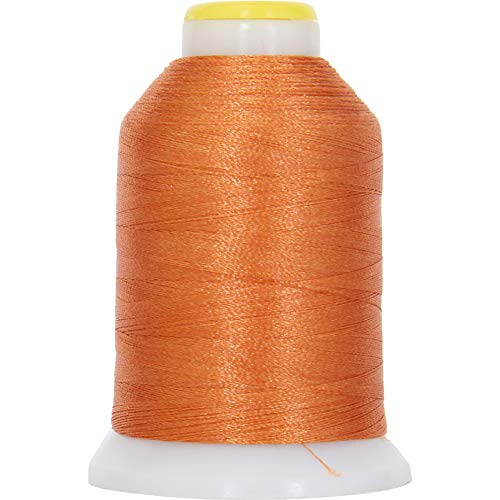 ThreadArt 60wt Embroidery Bobbin Thread, 1000M, Honey - color: Honey