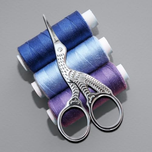 Stork Embroidery Scissors, 3.5 Inch, High Carbon Stainless Steel