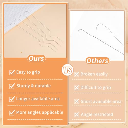 GarfxG Beading Needles Set, 4 Pcs Beading Spinner Needles and Clasps - style: 4pcs Spinner Needles/Clasps