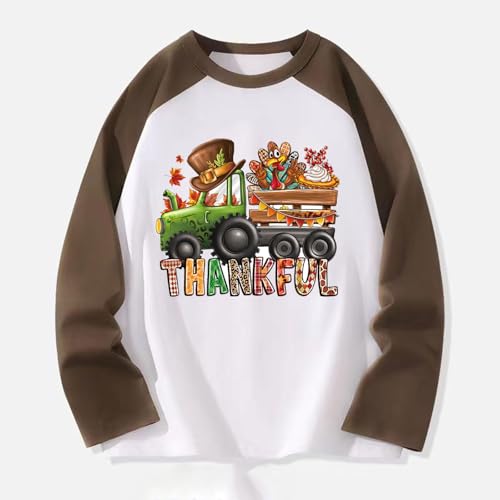 Fall Heat Transfers Iron On Patches for Clothing Autumn Thanksgiving Day Iron on Stickers Pumpkin Turkey Iron On Vinyl Stickers for t-Shirt Hoodies Bags Fabric Decorations 6 Large Appliques - color: Fall Heat Transfers