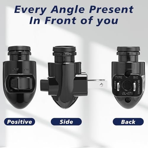 Tuanse 10 Sets Plug in Night Light Base with Shade Mount Clip, Black - color: Black