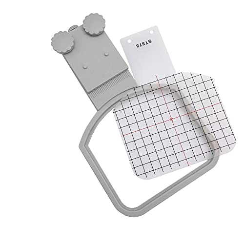 YEQIN Embroidex Cap/Hat Hoop for Brother PE800 PE535 SE600 SE625 SE270D HE-120 900D SE400 PE550D PE770 SE1900 NQ1600E etc, Sewing and Embroidery Machine Hat Hoops (for 4x4” or Larger Hoop) - color: Cap/Hat Hoop