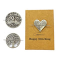 PARKUVALLEY Magnetic Needle Minder, 3pcs Tree of Life - size: 3pcs Tree of Life