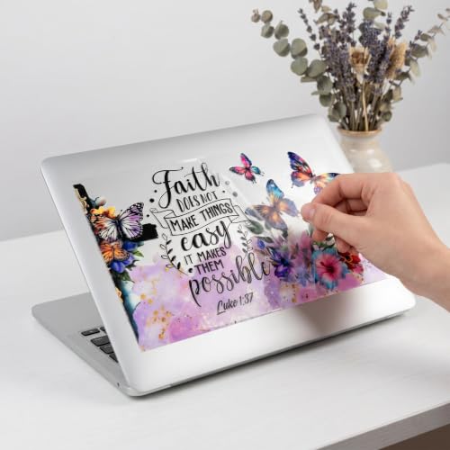8‑Pack UV‑DTF Rub‑On Transfer Stickers, Waterproof 3D Bible‑Faith Floral Butterfly Cup Decals, Heat‑Free Crystal Transfers for Tumblers, Coffee Mugs, Laptops & Flat Furniture Decor. - style: Jesus-8PCS