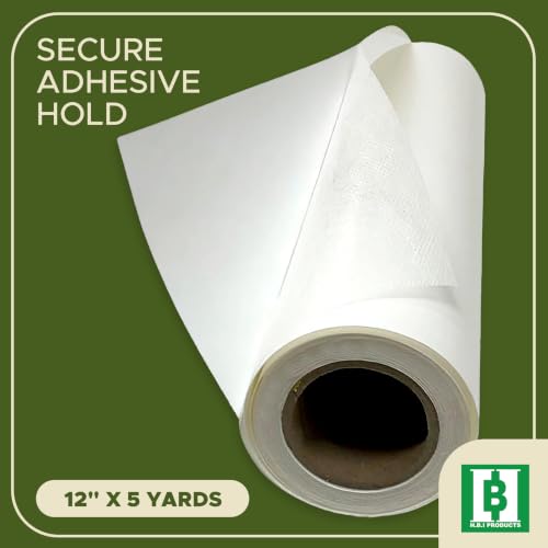 HBI Sticky Wash Away Water Soluble Stabilizer Roll, 12 in x 5 yd - size: 12" x 5 yd