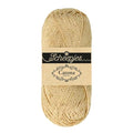 Scheepjes Catona Shine 404 English Tea - 50 g Cotton-Metallic Crochet Yarn - color: 404-G English Tea - Gold