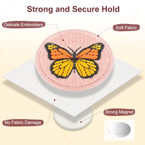 YUOROS Magnetic Needle Minder for Cross Stitch - color: Butterfly
