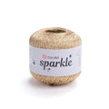 YarnArt Sparkle - Metallic Glitter Fine Lightweight Yarn for Crochet & Knitting, Amigurumi, Cardigans, Shawls, Bag Making, Soft Craft (1306) - color: 1306