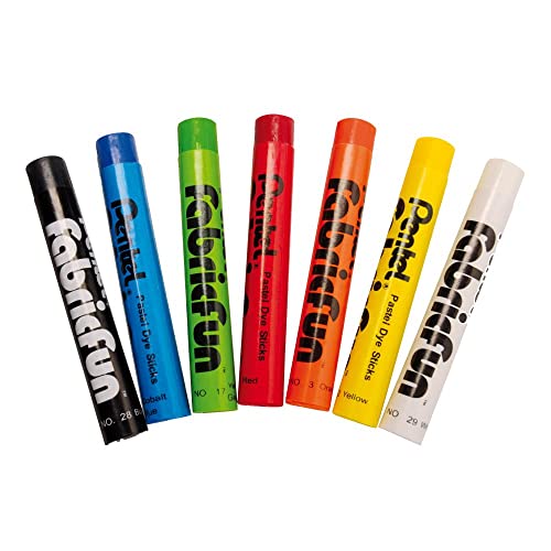 Pentel Arts Fabric Fun Pastel Dye Sticks, 15 Color Set (PTS-15) (Pack of 2) - size: 15 Count (Pack of 2), style: Fabric Fun Pastel