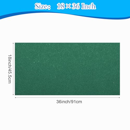 Felt Fabric 18" X 36" (Forest Green) - color: Forest Green, size: 18" X 36"