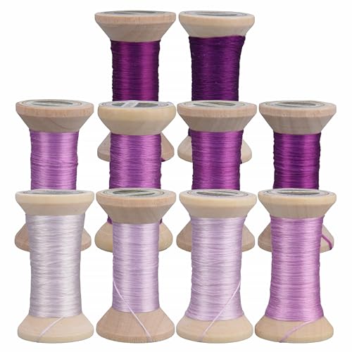 Natural 100% Mulberry Handmade Embroidery Silk Thread Silk Floss (65) - color: 65