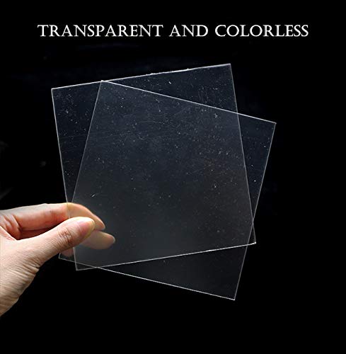 20 Sheets 1.0MM Dental Soft Splint, Thermoforming Materials for Vacuum Forming Machine 5” x 5'' - size: 1.0 MM, style: SOFT