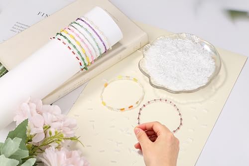 3000PC White Glass Bugle Beads 6MM White Tube Beads - color: white