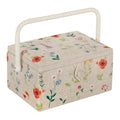 Hobby Gift Medium Sewing Box Organiser - color: Wild Flower