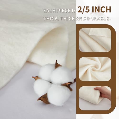 100% Natural Cotton Batting for Quilting 96-Inch x 108-Inch - color: 96x108 Inch