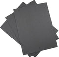 KCS 3 pc of 12" x 18"(30cmx45cm) Counted Cotton Aida Cloth Cross Stitch Fabric (Dark Grey,18CT) - color: Dark Grey, size: 18CT