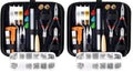 PAXCOO Jewelry Making Supplies Kit with Tools, Wires, Findings for Jewelry Repair and Beading (Pack of 2) - size: Small (Pack of 2)