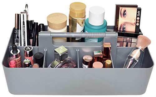 -Large Carry Caddy Bin Basket Portable Office Desk Storage DIY- MADE IN USA (Orion Gray) - color: Orion Gray