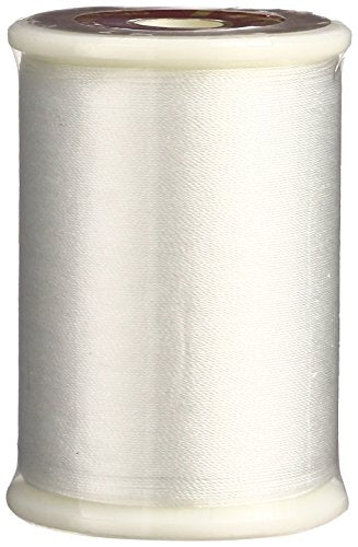 Superior Threads Tire Silk #50 3-Ply 50-Weight High Sheen Silk Embroidery Quilting Sewing Thread - 109 Yard Spool (#401 Snow White) - color: Snow White