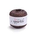 YarnArt Sparkle - Metallic Glitter Fine Lightweight Yarn for Crochet, Knitting, Amigurumi, Cardigans, Shawls, Bag Making - Soft Craft (1354) - color: 1354