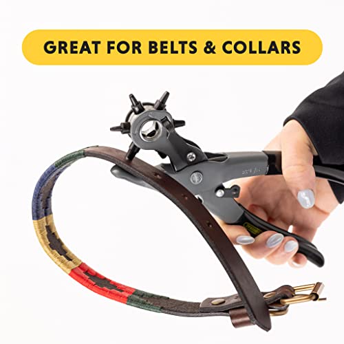 General Tools Leather Hole Punch for Belts, Fabric & Crafts Model 72