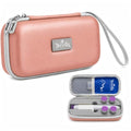 Insulated Travel Case for 1 Zepbound KwikPen & Needles, Pink - color: Champagne Pink