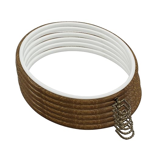 Bonsicoky 3 Pcs 26cm/10.2" Round Embroidery Hoops - size: 10.2 inch / 26cm