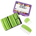 20Pcs Knit Blockers Pins Kit, Knit Blocking Combs for Crochet Knitting Blocking Board Mats, Crochet Blocking Pins for Crochet Projects Sewing Lace Needlework Projects Tool-Green - color: Green