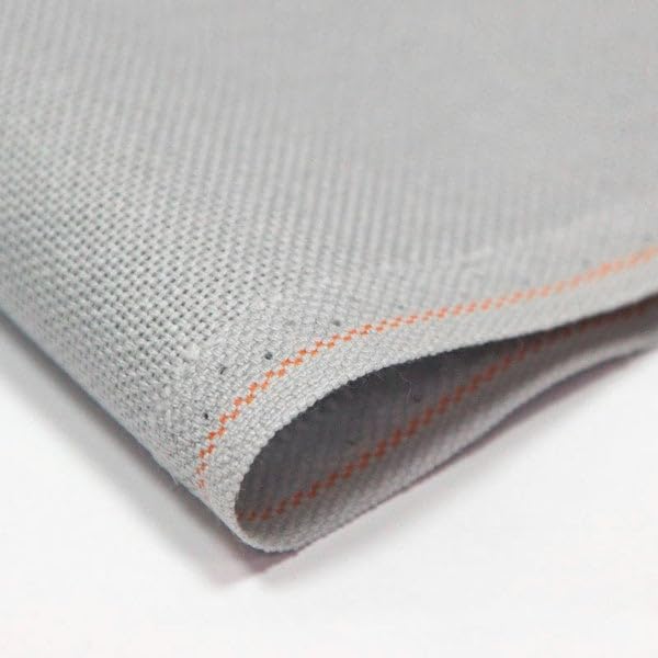 Zweigart Aida 16 Count Fabric – Gray (713), 39.4" x 39.4", Large 100% Cotton Embroidery Cloth for Cross Stitch & DIY Crafts - color: Gray (713), size: 39.4" x 39.4"