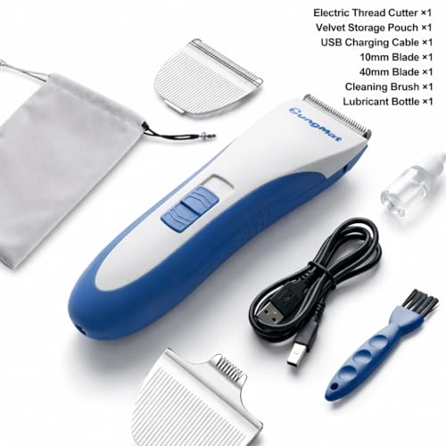 CungMat Electric Stitch Remover, 2 Precision Blades, Rechargeable