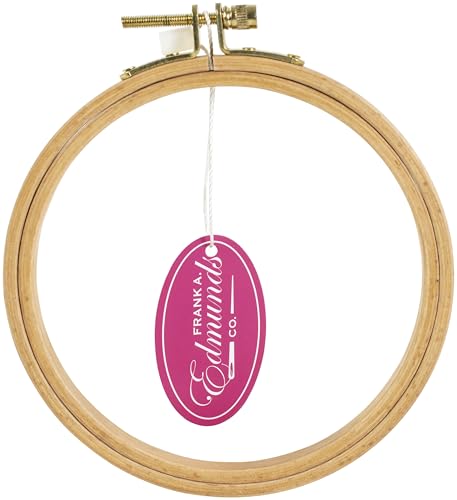 FRANK A EDMUNDS Embroidery Hoop, 5"