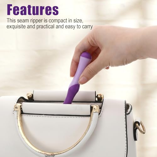 Seam Ripper, Needle and Thread Seam Rippers, Seam' Ripper and Thread Remover, Stitch Remover Unpicker Tool, for Hand Sewing, Crafts and Knitting Seam' Removers