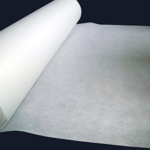 Tiger-Hoo Tear Away Embroidery Stabilizer 3.5oz 24 inch x 82ft. Embroidery Backing Stabilizer for Machine Embroidery (Tear-Away White 3.5oz 24 inch )