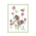 CaptainCrafts Cross Stitch Kits for Adults Stamped Bumblebee Needlecrafts - color: Bumblebee Picking Flowers, style: Stamped