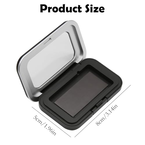 HINGTAI Magnetic Needle Holder Case with Clear Lid, Strong Built-in Magnet Secures Pins Under 6.5cm, Sewing Needle Organizer Box with Snap Closure, Craft Supplies Storage Gift for Sewers - color: 1Pcs