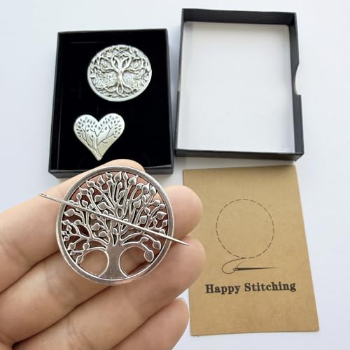 PARKUVALLEY Magnetic Needle Minder, 3pcs Tree of Life - size: 3pcs Tree of Life