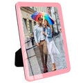 Bluesun 5×7 Pink Picture Frame, Vertical & Horizontal Wall & Tabletop - color: Pink, size: 5x7（1 Pcs）
