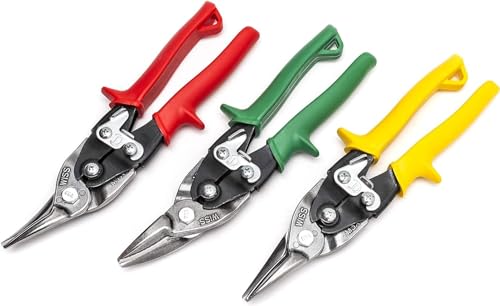 9-3/4" MetalMaster® Compound Action Straight, Left and Right Cut Snips - style: Industrial