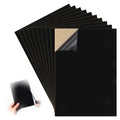 10PCS Black Felt Sheets with Self-Adhesive Backing,Soft Felt Fabric, Durable and Wear-Resistant for Crafts, Jewelry Box Lining, Home Décor, and DIY Projects (8.3"x11.8") - size: 10 PCS