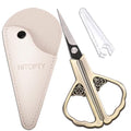 Precision Detail Scissors, Little Sharp Sewing Scissor with Sheath - color: Bronze