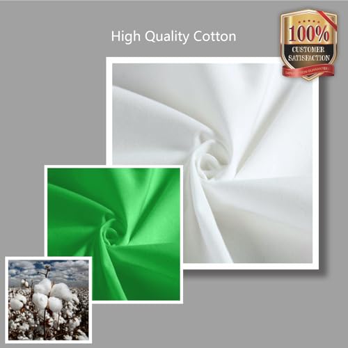 TOPDesign 1-Pack Super Strong Large 12oz Cotton Canvas Tote Bag, Reusable Grocery Shopping Cloth Bag, Fashionable Two-Tone Tote for Crafts, DIY Your Creative Designs - color: Lime Green/White