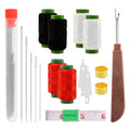 37 PCS Sewing Kit, Big Eye Steel Sewing Needle for Hand Sewing