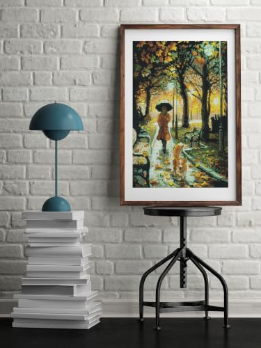 RIOLIS 2064 Night Park Counted Cross Stitch Kit 11.75 x 15.75 in - style: Night Park 2064