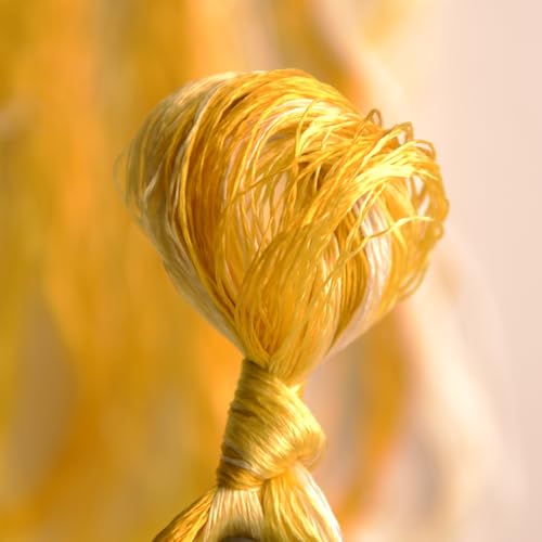 100% Mulberry Silk Embroidery Thread 7 Colors 110m Each (17) - color: 17