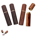 4 Pack Sewing Needles Storage Case with Copper Thread Wooden Box Container Organizer Holder Keeper for Embroidery Needle Darning Tapestry Leatherwork Craft Knitting Toothpick Pill Bead
